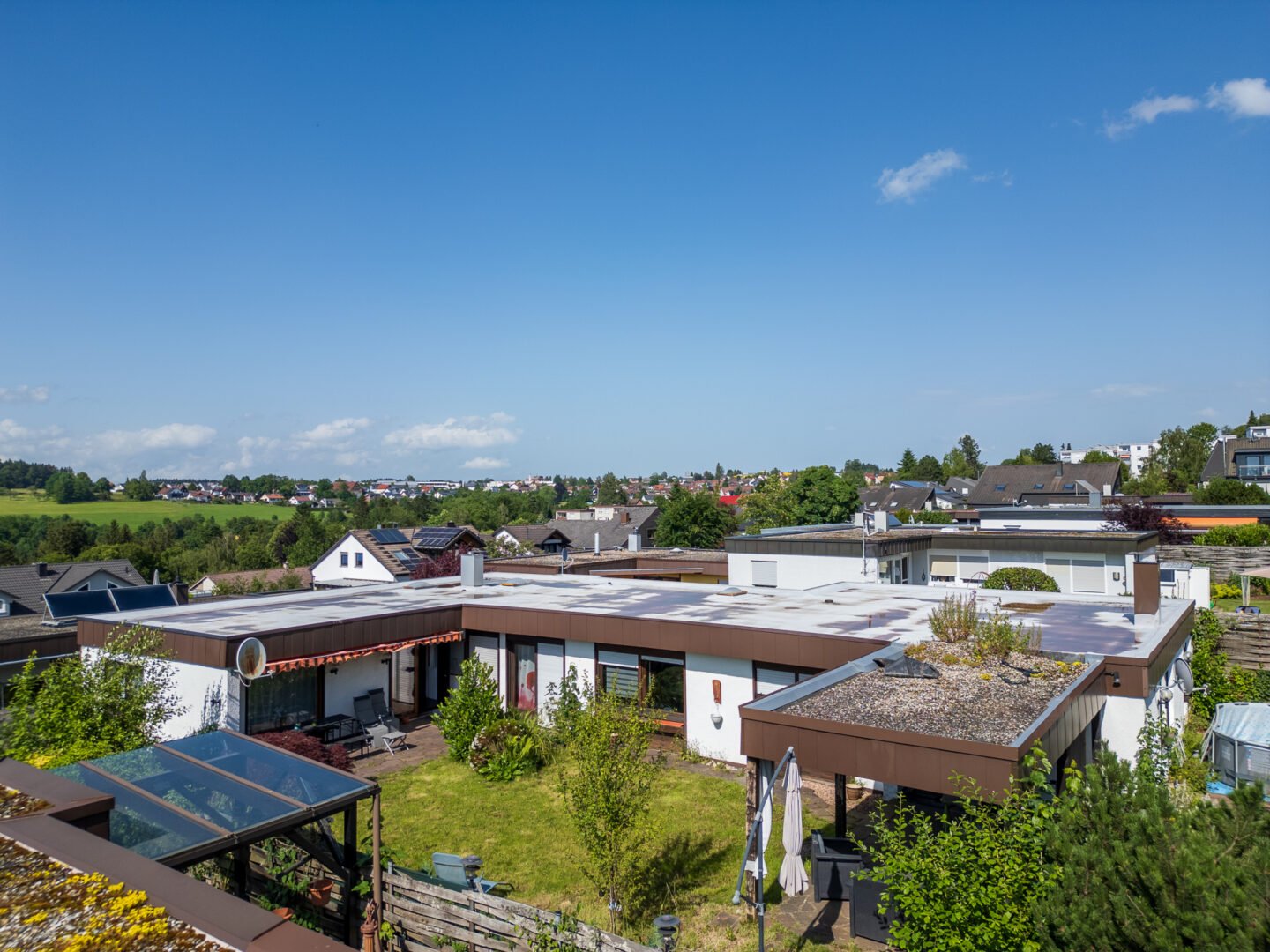 Haus- und Gartenansicht