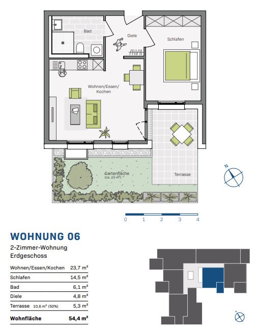 Wohnungsgrundriss
